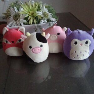 Squishmallows Bundle Plush Animals- Christmas Gifts Stocking Stuffers